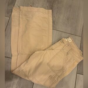 Old Navy Tan Cargo Pants